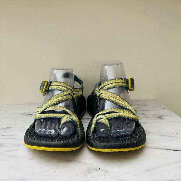 Chaco Z Cloud X2 Green Outdoor Sandals Women’s Size 10 - Picture 2 of 8